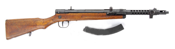 TYPE 100 SUB MACHINE GUN(1944 MODEL). SN 4988. Cal. 8mm nambu